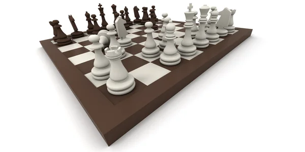 Sakk játék — Stock Fotó