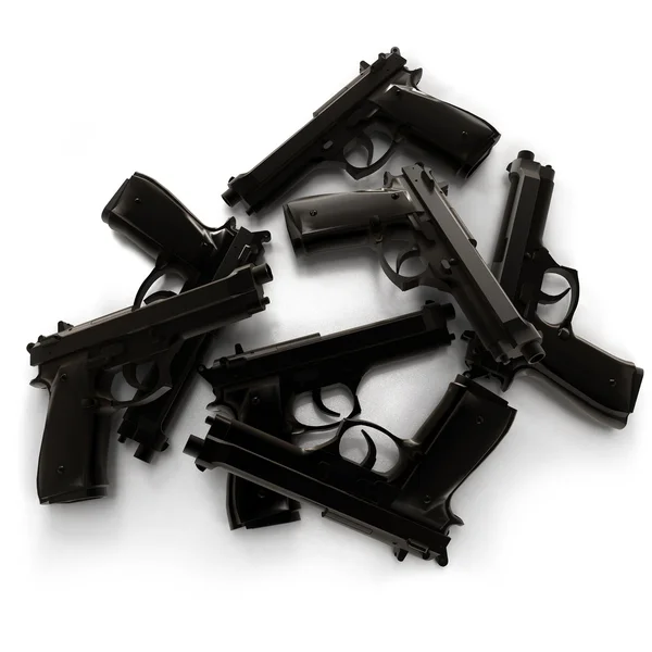 Pistolas — Foto de Stock