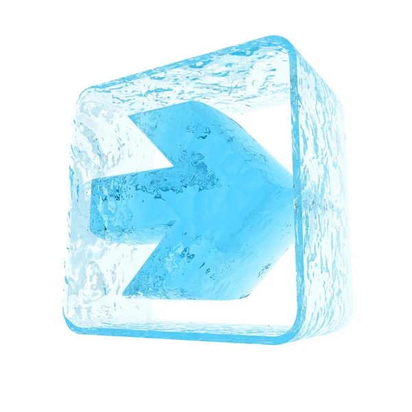 Flecha de hielo — Foto de Stock