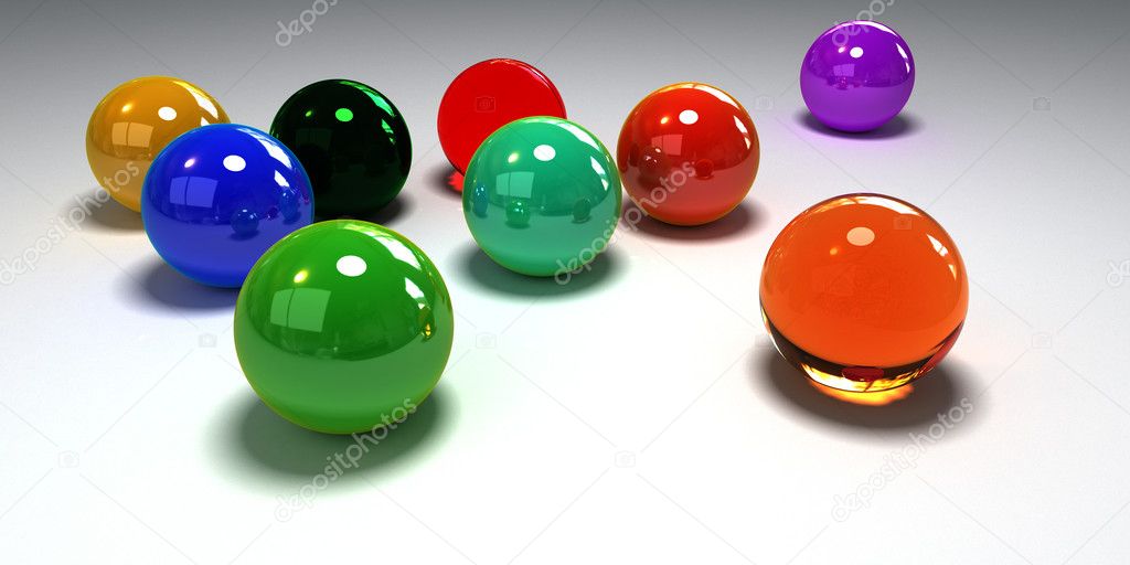 Beautiful marbles
