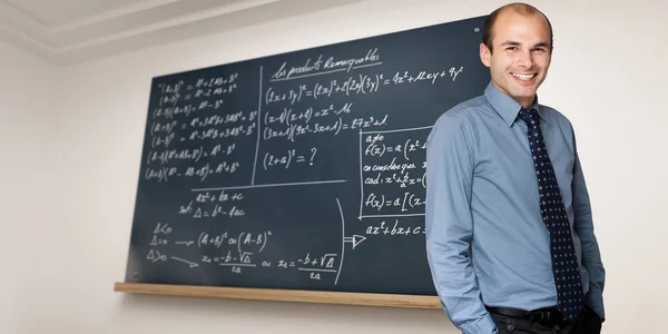Professor de matemática — Fotografia de Stock