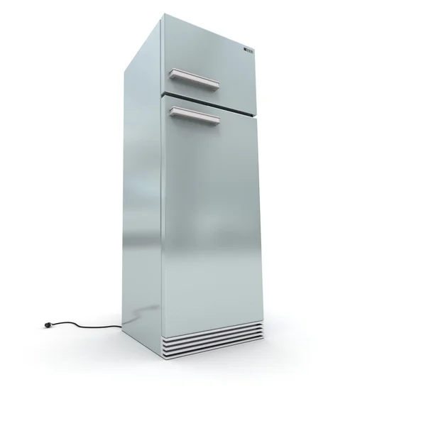 플러그 뽑으면된 냉장고 — 스톡 사진