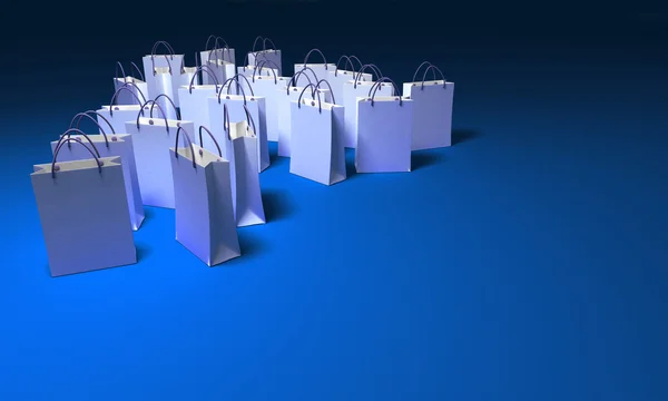 Blauwe winkel — Stockfoto