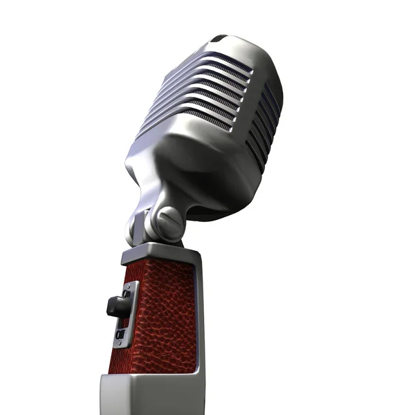stock image Microphone side view
