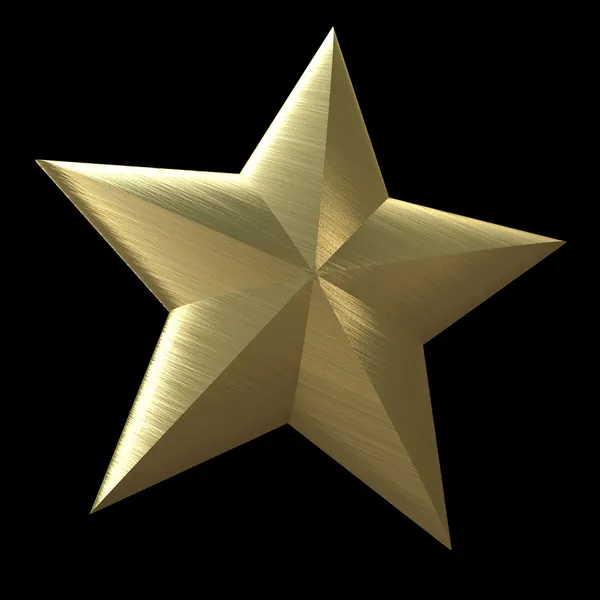 Χρυσό αστέρι — Φωτογραφία Αρχείου