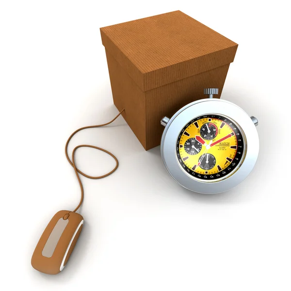 Internet express delivery — Stock Photo, Image