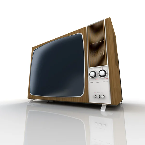Vintage Television — Stock Photo, Image
