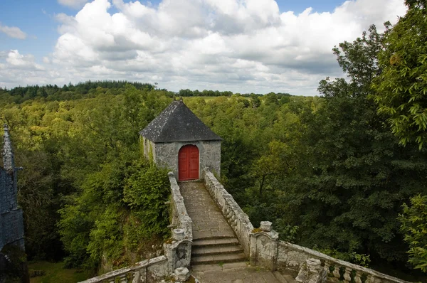 stock image Ancient Britton church