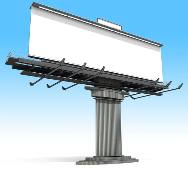 Blank Advertisement billboard — Stock Photo, Image