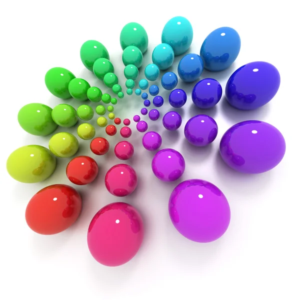 Kleurrijke cirkel — Stockfoto