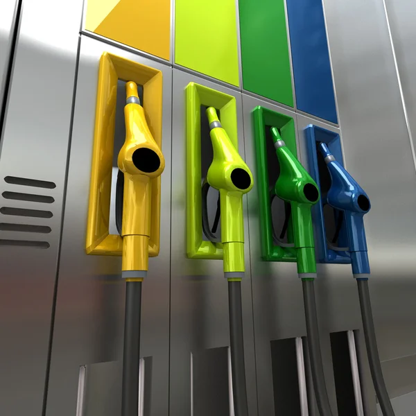 stock image Fuel pumps