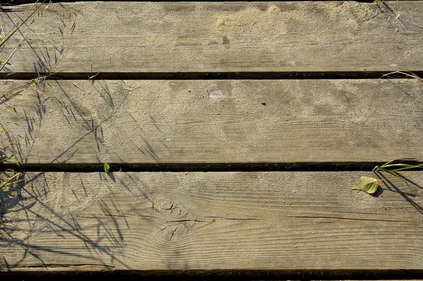 stock image Beach wooden planks,