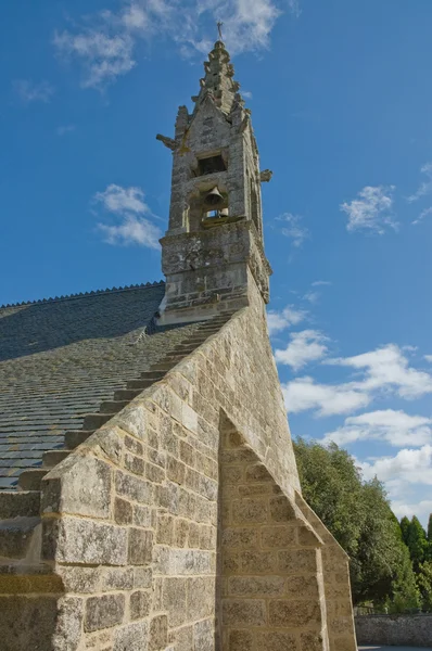 布里顿教会与钟塔 — 图库照片