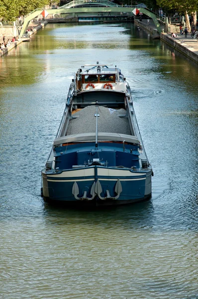 運河ボート — ストック写真