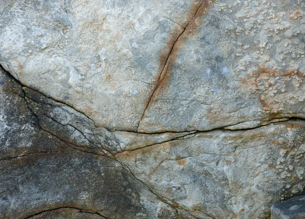 Texture de roche de granit fissuré — Photo