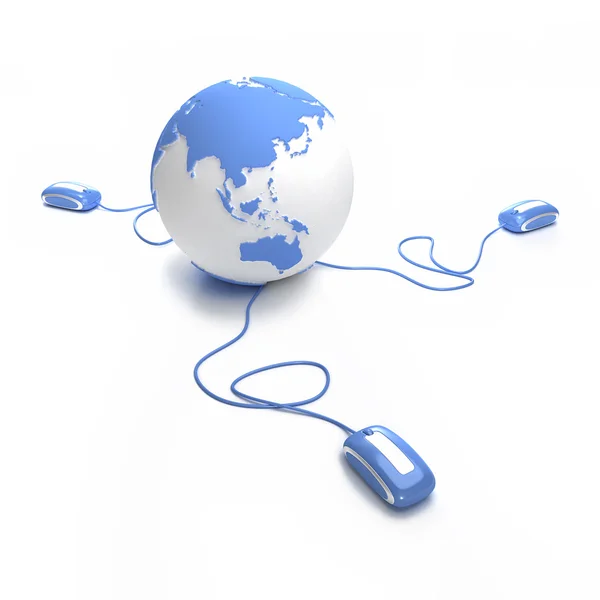 Global communications Asia oriented — Stock Photo, Image