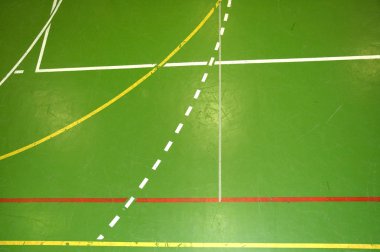 Sports hall floor clipart