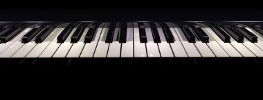 Piano keyboard 3 clipart