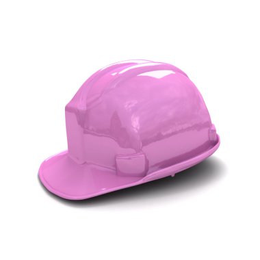 pembe güvenlik kask