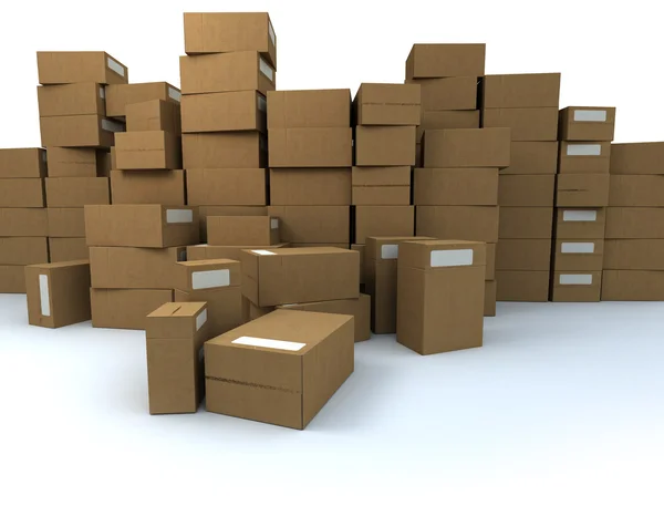 Heap of packages 2 — Stock Photo, Image