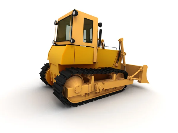 Lateral view of a bulldozer — Stock Photo, Image