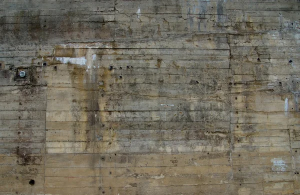 Stará popraskaná betonová zeď — Stock fotografie