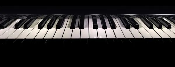 Teclado piano 3 — Fotografia de Stock