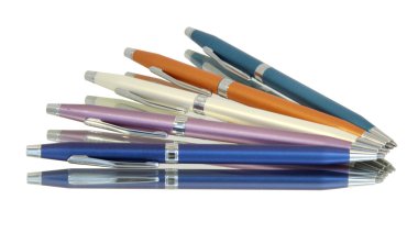 5 pens clipart