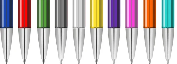Penne a colori — Foto Stock