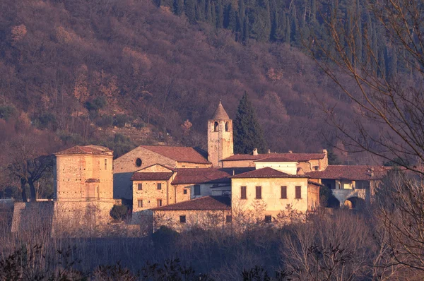 Mosteiro de San Pietro em Lamosa — Fotografia de Stock