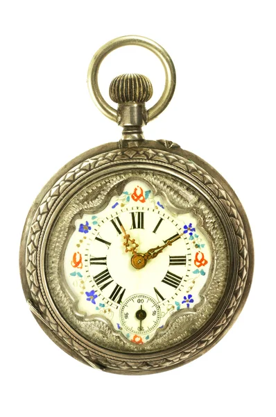 Карманные часы старого стиля — стоковое фото