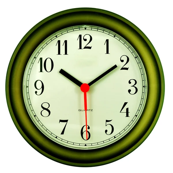 Clock on 10 past ten — Stock Photo, Image