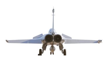 French fighter aircraft Dassault Rafale clipart
