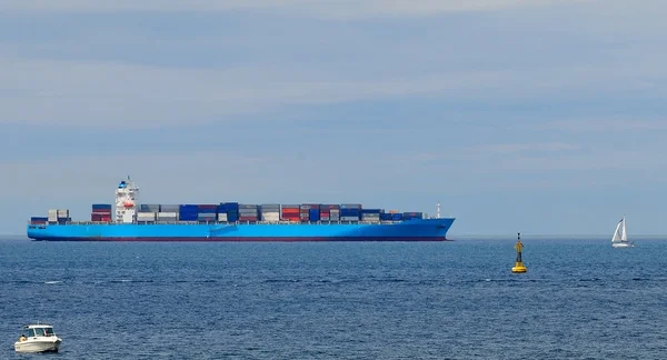 Stock image Large container ship