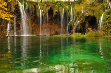 gölet ve şelaleler Plitvice