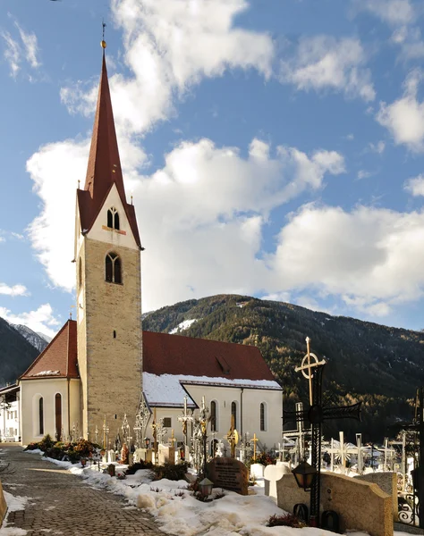 Luson 교회와 교회 — 스톡 사진