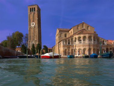 Santi Maria e Donato church in Venice clipart