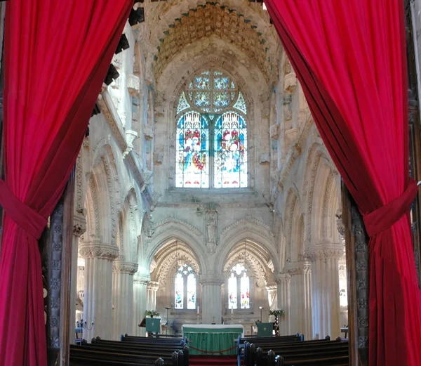 Interieur van kapel roslyn — Stockfoto