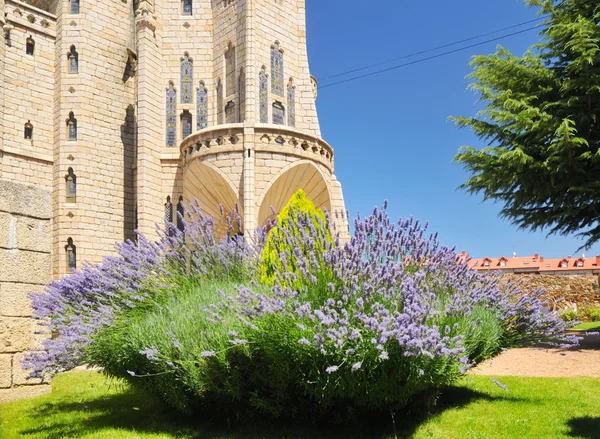 Detalhe do Palácio Episcopal de Astorga — Fotografia de Stock