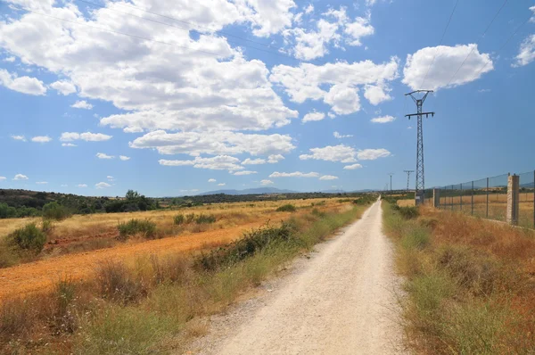 Dirt road leading to nowhere — Stock Photo, Image