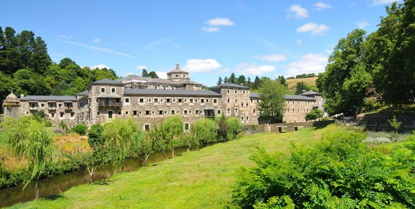 Tha Samos Monastery in Galicia — Stock Photo, Image