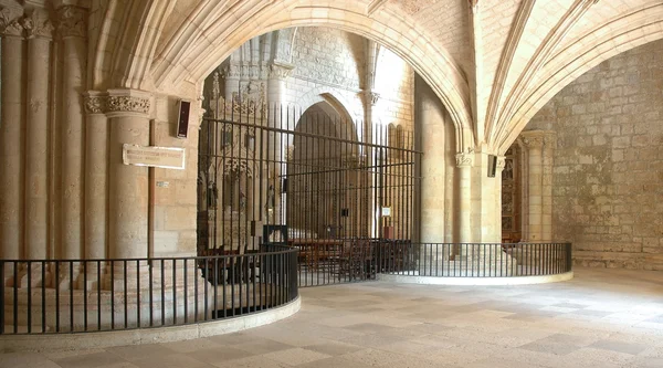 Dentro del Monasterio de San Juan de Ortega — Foto de Stock