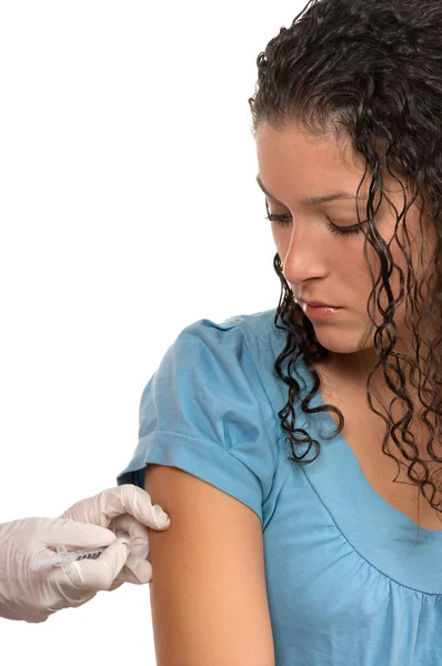 Vacuna contra la gripe o la alergia —  Fotos de Stock