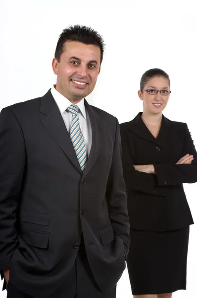 Businessman and Businesswoman — Stock Photo, Image