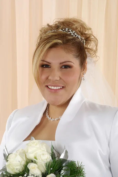 Hispanische Braut — Stockfoto