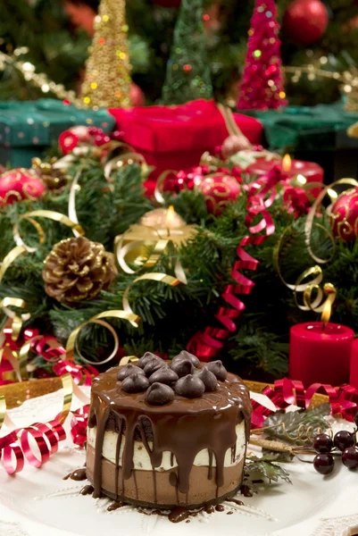 Різдвяний десерт — стокове фото