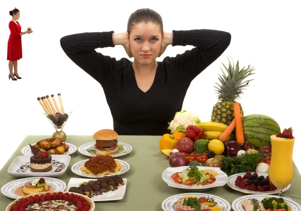 stock image Be Strong and Eat Healthy