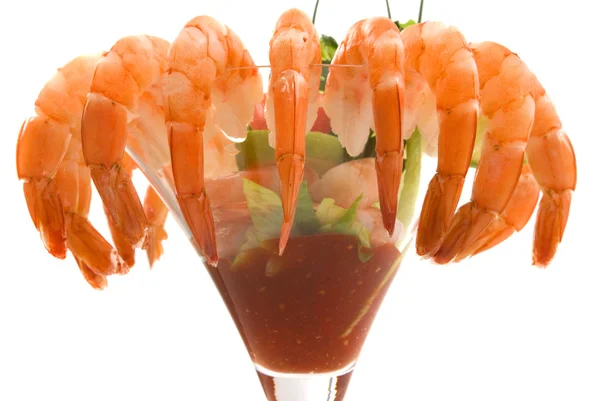 Cocktail de camarão — Fotografia de Stock