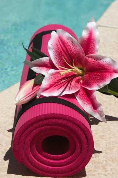 Yoga Mat — Stock Photo, Image