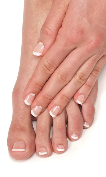 stock image Pedicure and Manicure